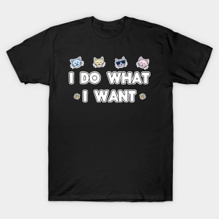 I Do What I Want T-Shirt